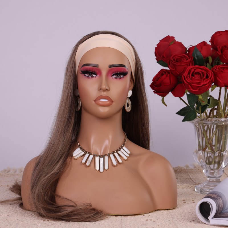 Body Jewelry Store - Cabeça de Manequim de PVC (Meio