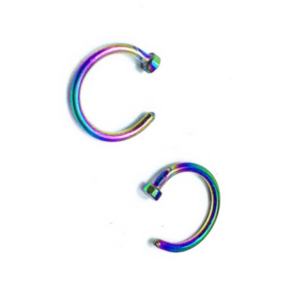 Body Jewelry Earrings - Brincos de Septo Fino em Forma