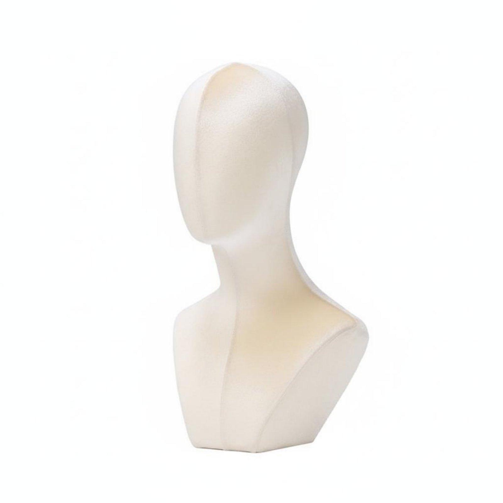 Cabeça de manequim revestida d - Body Jewelry Store avaliação e preço