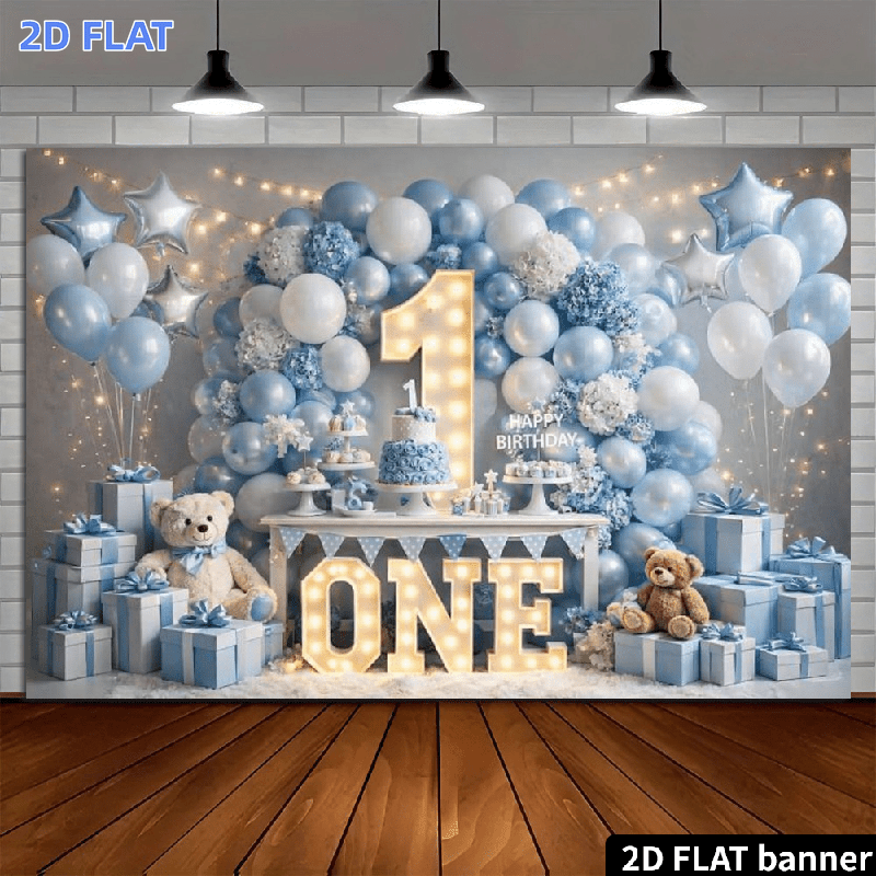 Banner plano 2D, 1 balão em fo - Star Flat Back avaliação e preço