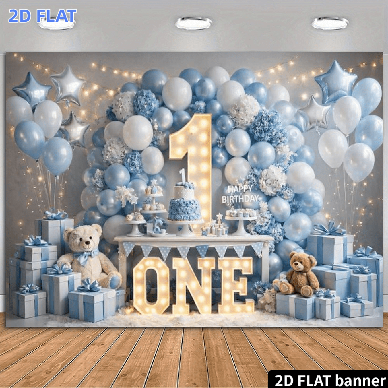 Banner plano 2D, 1 balão em fo - Star Flat Back avaliação e preço