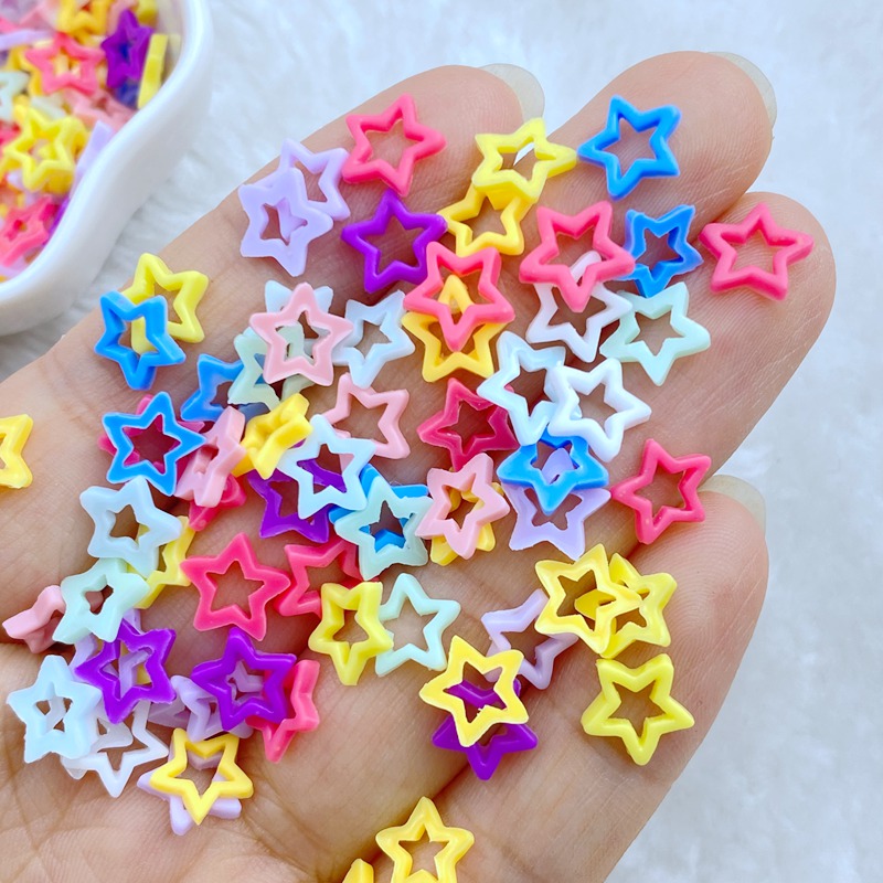 100 pçs novo bonito mini 8mm m - Star Flat Back avaliação e preço