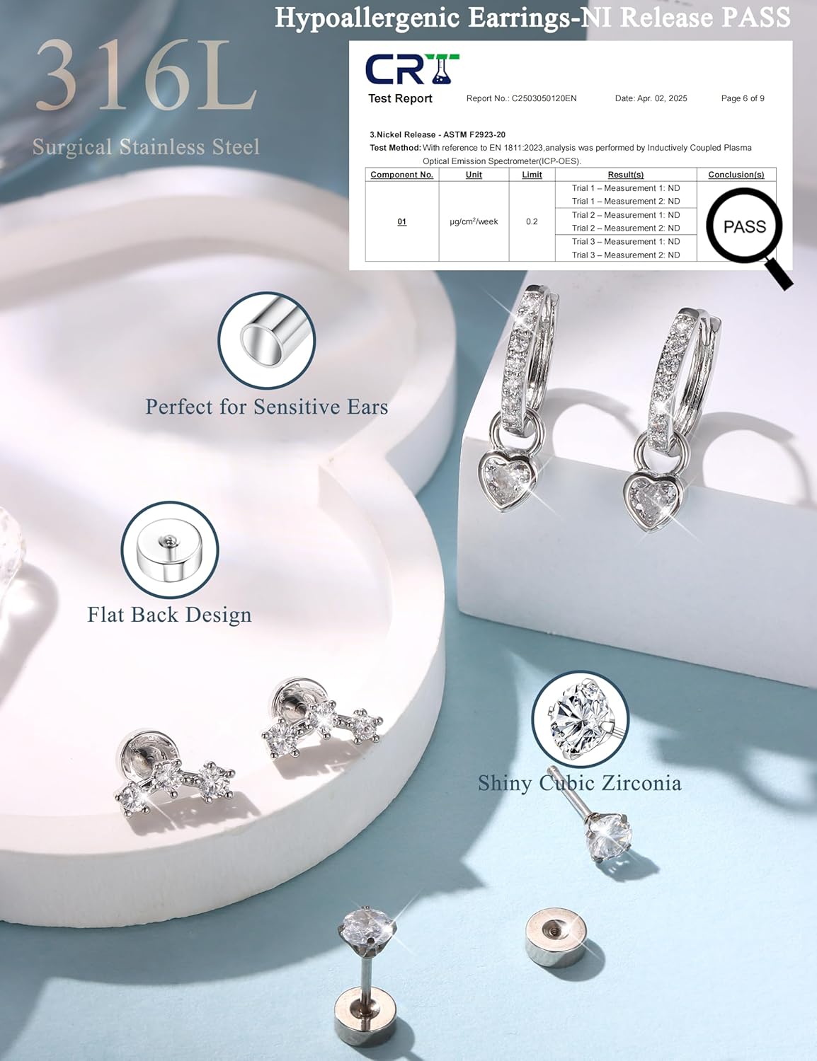Brincos de Argola Hipoalergêni - Body Jewelry Surgical Steel avaliação e preço