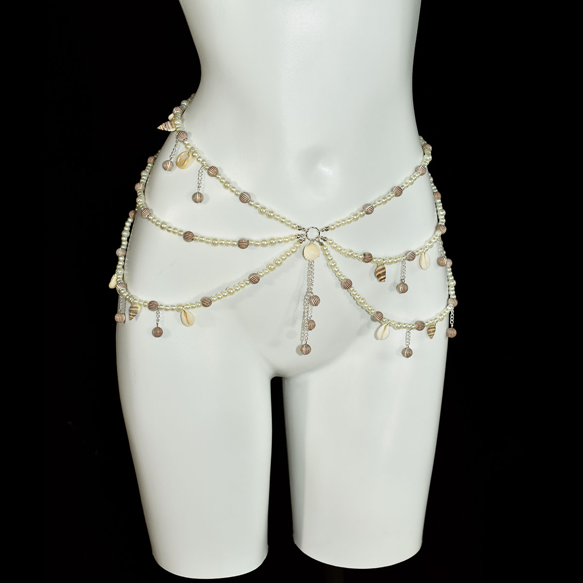 Moda imitação de pérola sutiã  - Body Jewelry Bra avaliação e preço