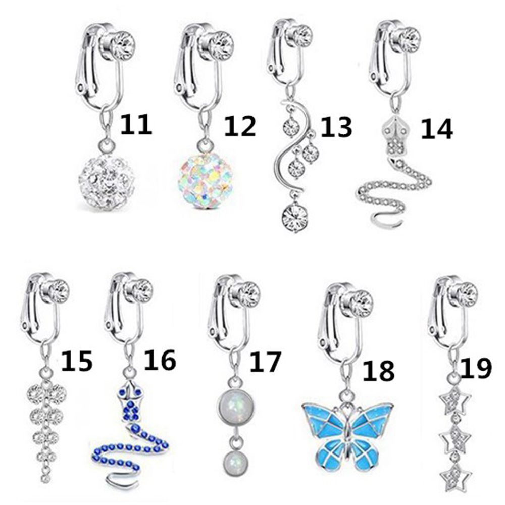 Acessórios clipe em brincos ca - Body Jewelry Earrings avaliação e preço