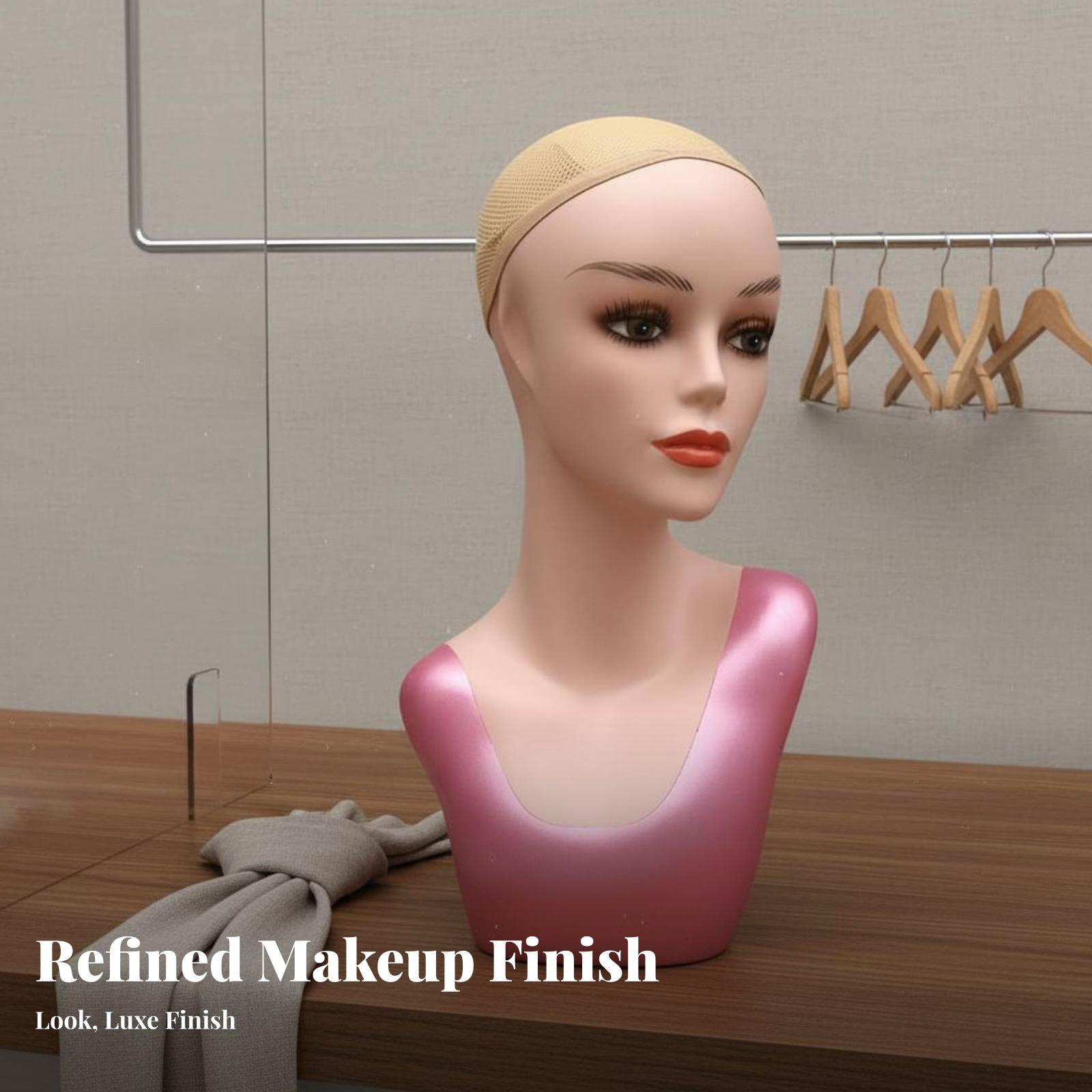 Cabeça de manequim feminina el - Body Jewelry Store avaliação e preço