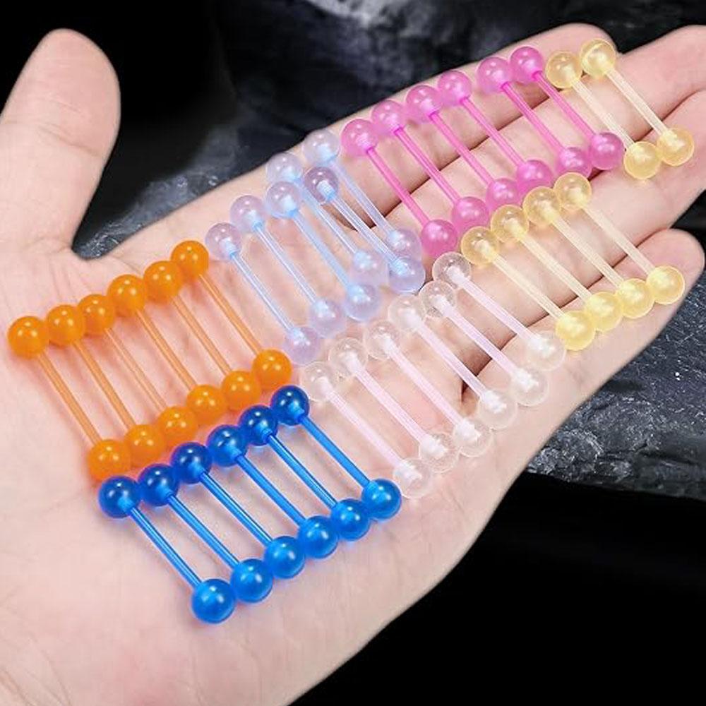 Conjunto de 36 peças de joias  - Tongue Barbell Straight avaliação e preço