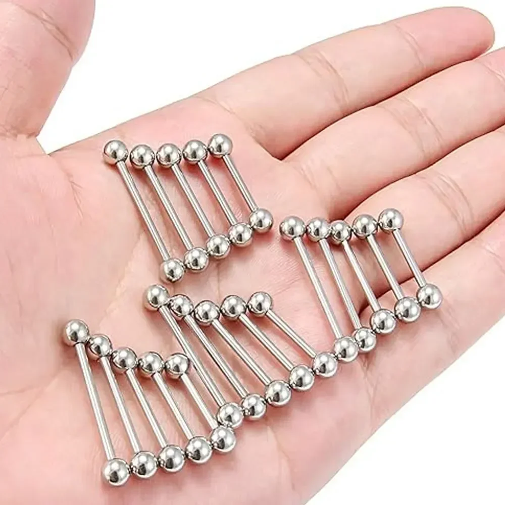 1/10 peças f136 grau de implan - Tongue Barbell Straight avaliação e preço