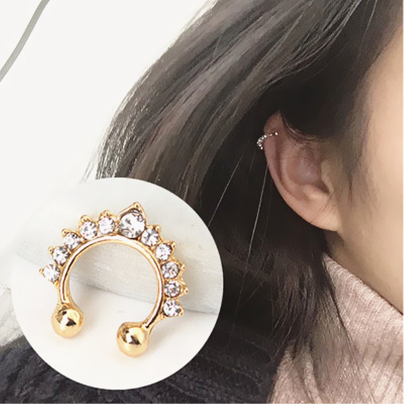 U-Forma Anéis Nariz Falso e St - Body Jewelry Earrings avaliação e preço