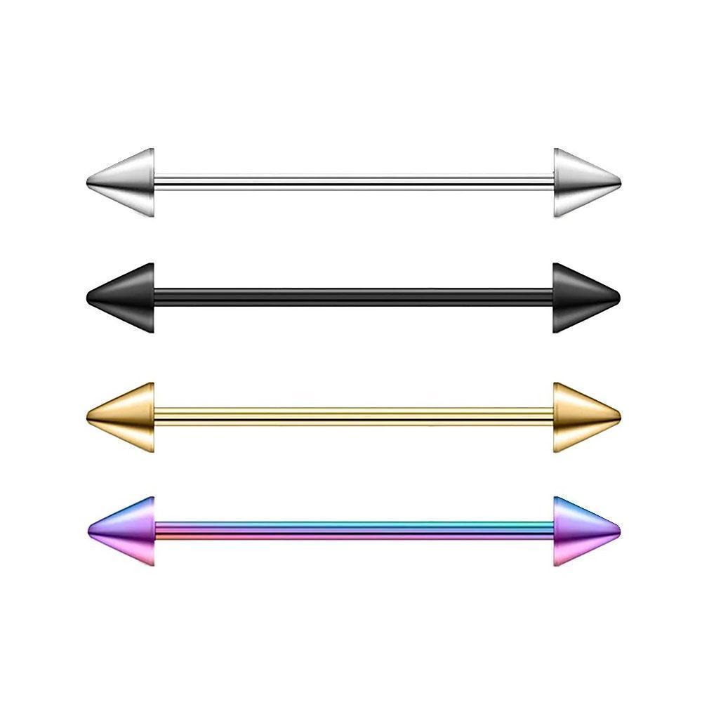 1 Peça Piercing de Aço Inoxidá - Tongue Barbell Straight avaliação e preço