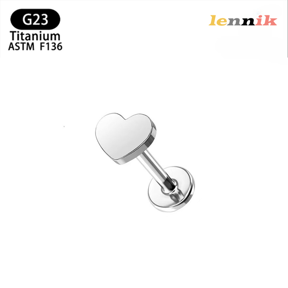 LENNIK F136 Liga de Titânio Cr - Body Jewelry Earrings avaliação e preço