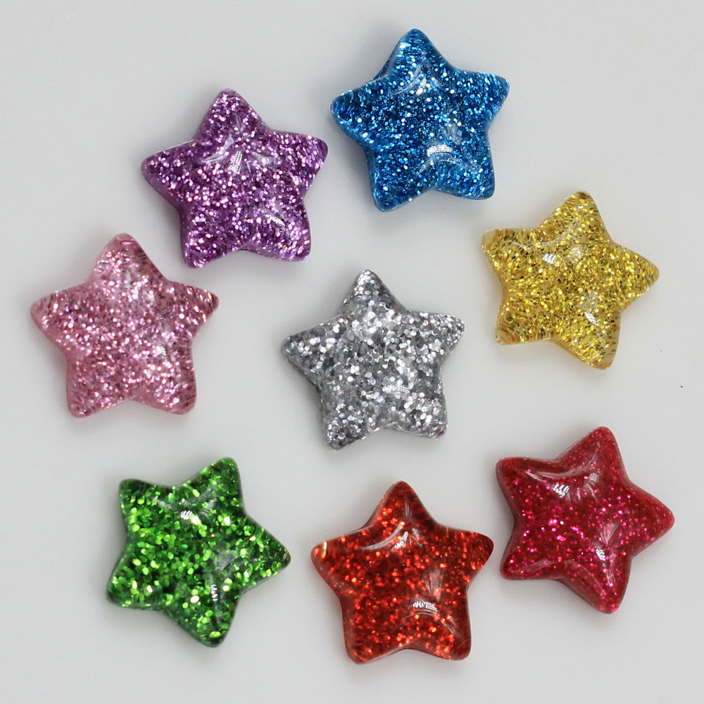 Atacado 15mm bonito brilho est - Star Flat Back avaliação e preço