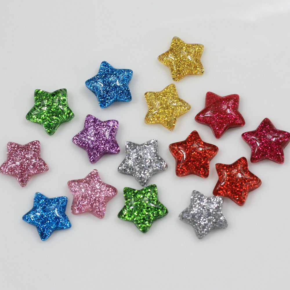 Atacado 15mm bonito brilho est - Star Flat Back avaliação e preço