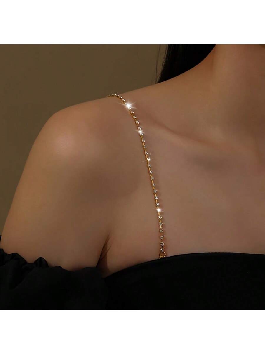 Alças de sutiã de strass ajust - Body Jewelry Bra avaliação e preço