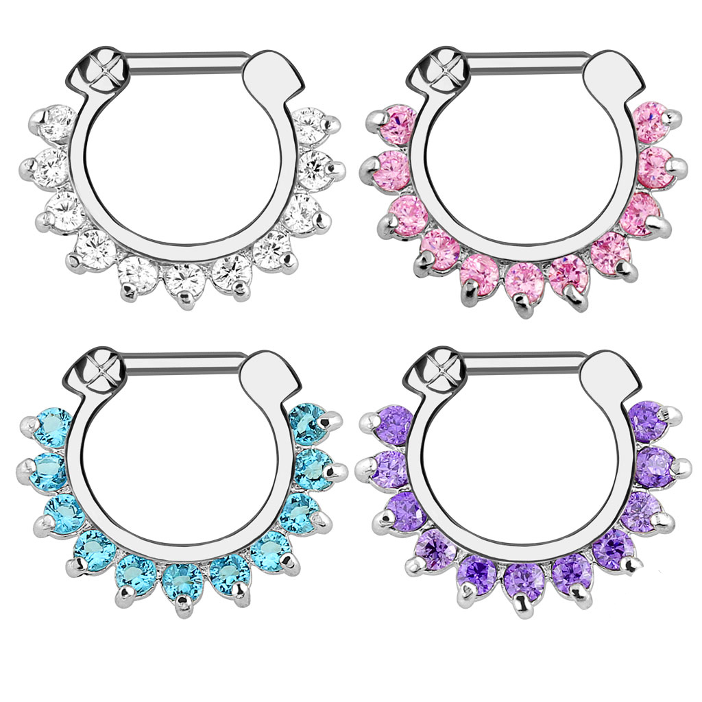 1 peça de argola de septo nasa - Body Jewelry Earrings avaliação e preço