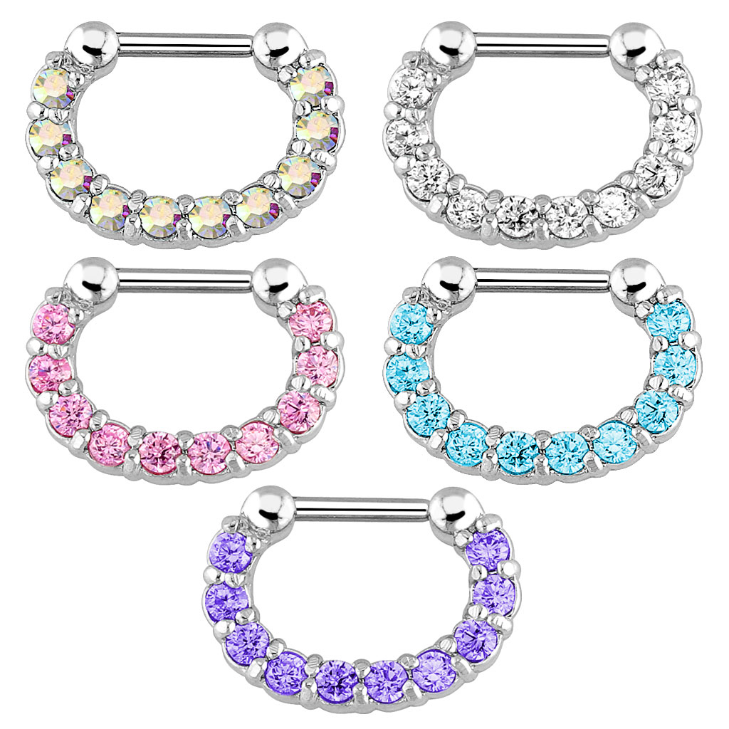 1 peça de argola de septo nasa - Body Jewelry Earrings avaliação e preço