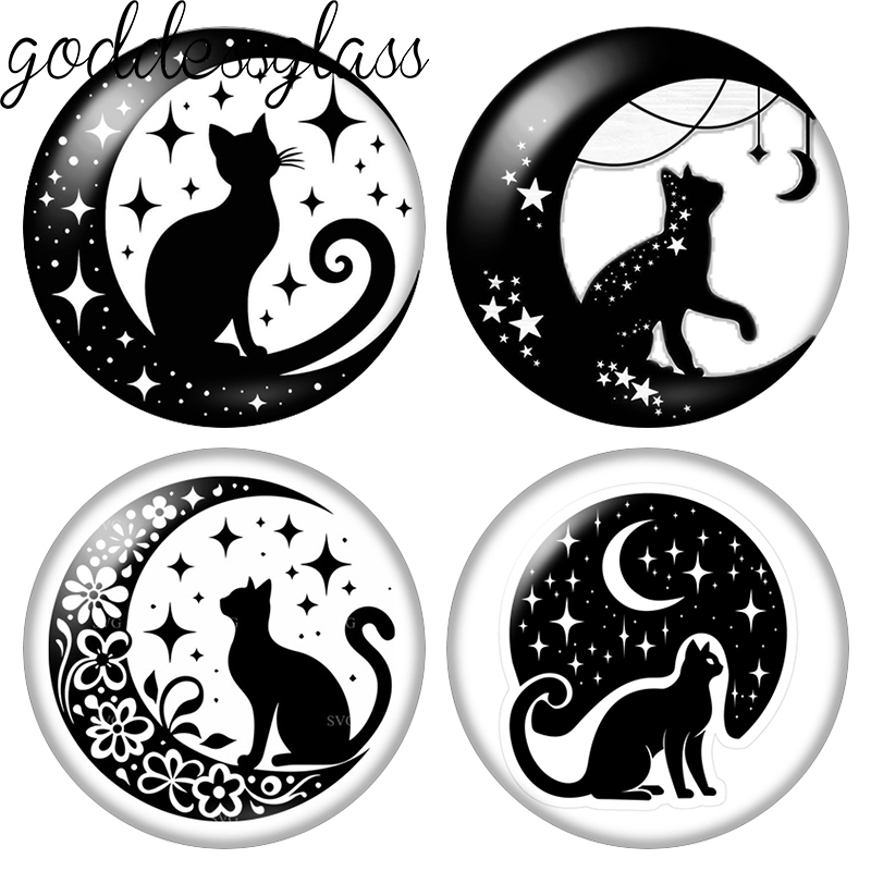 Cabochão de vidro redondo com  - Star Flat Back avaliação e preço