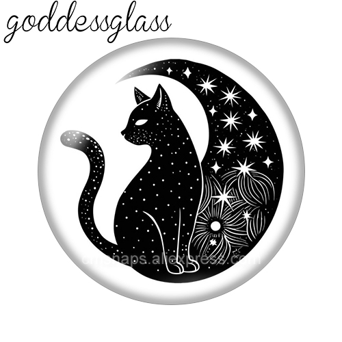 Cabochão de vidro redondo com  - Star Flat Back avaliação e preço