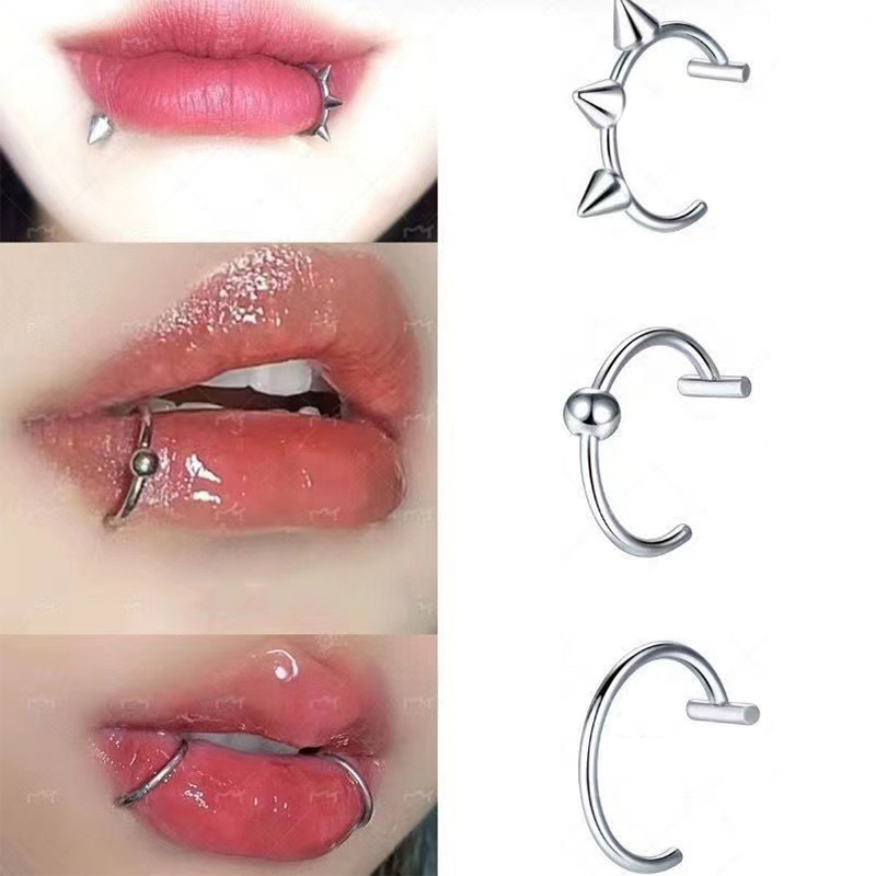 Anel de nariz falso de aço ino - Body Jewelry Earrings avaliação e preço