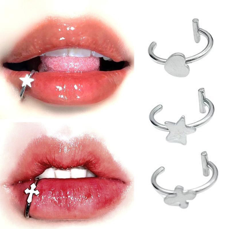 Anel de nariz falso de aço ino - Body Jewelry Earrings avaliação e preço