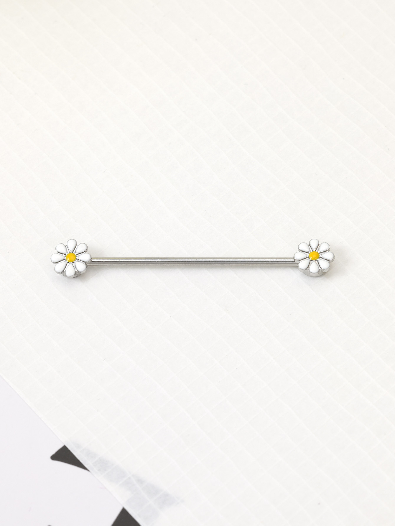 16g setas corações barra indus - Body Jewelry Surgical Steel avaliação e preço
