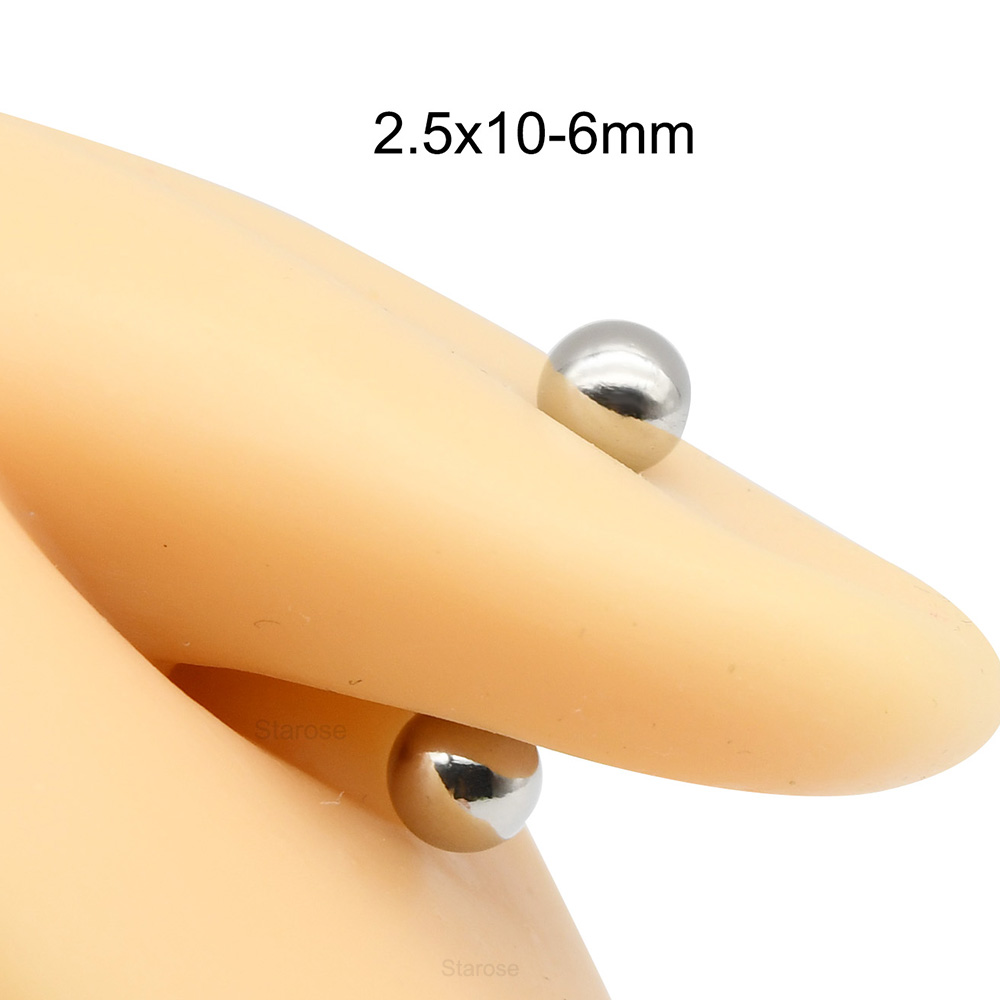 Piercing de barra reta de aço  - Tongue Barbell Straight avaliação e preço