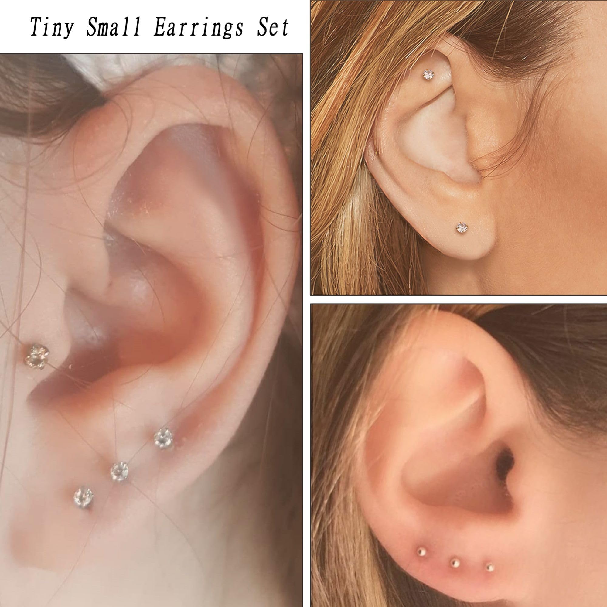 2 pçs minúsculo cirúrgico de a - Body Jewelry Surgical Steel avaliação e preço