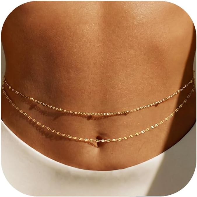 Cinto de Corrente Dourada 14K  - Body Jewelry Gold avaliação e preço
