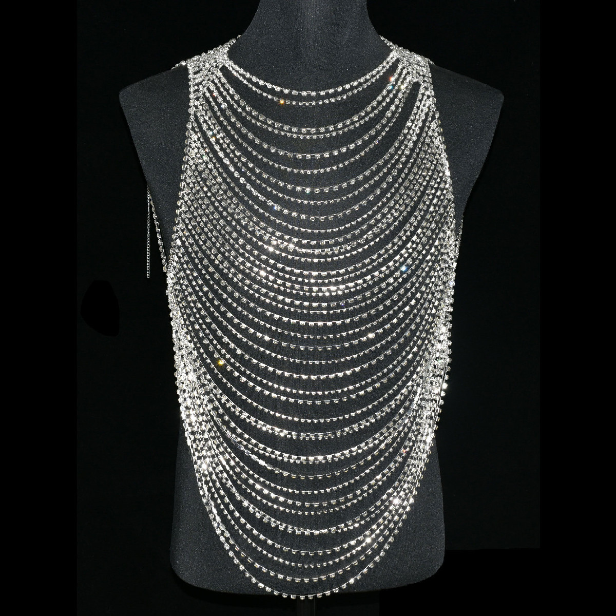 Moda luxuosa bling masculino f - Body Jewelry Gold avaliação e preço