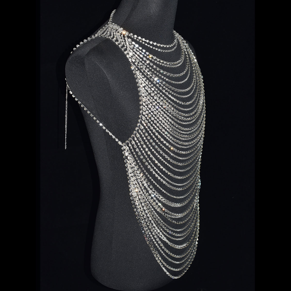 Moda luxuosa bling masculino f - Body Jewelry Gold avaliação e preço
